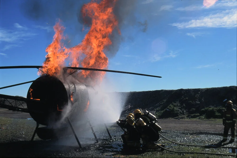 Fire Training, Christchurch Airport