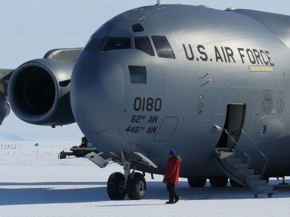 C17 on the Pegasus Runway