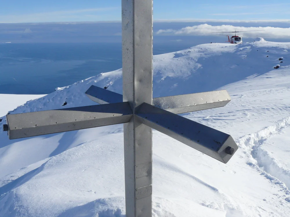 Erebus memorial cross