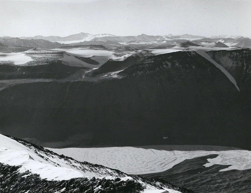 Across Lake Vanda to Olympus Range