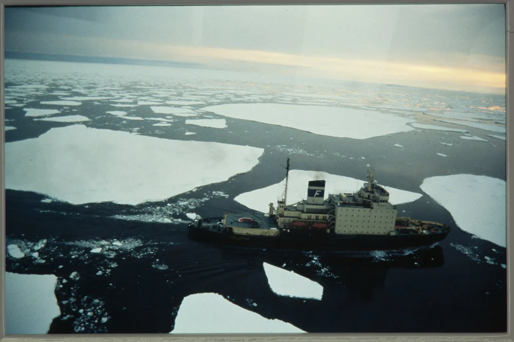 Kapitan Khlebnikov off Cape Hallett