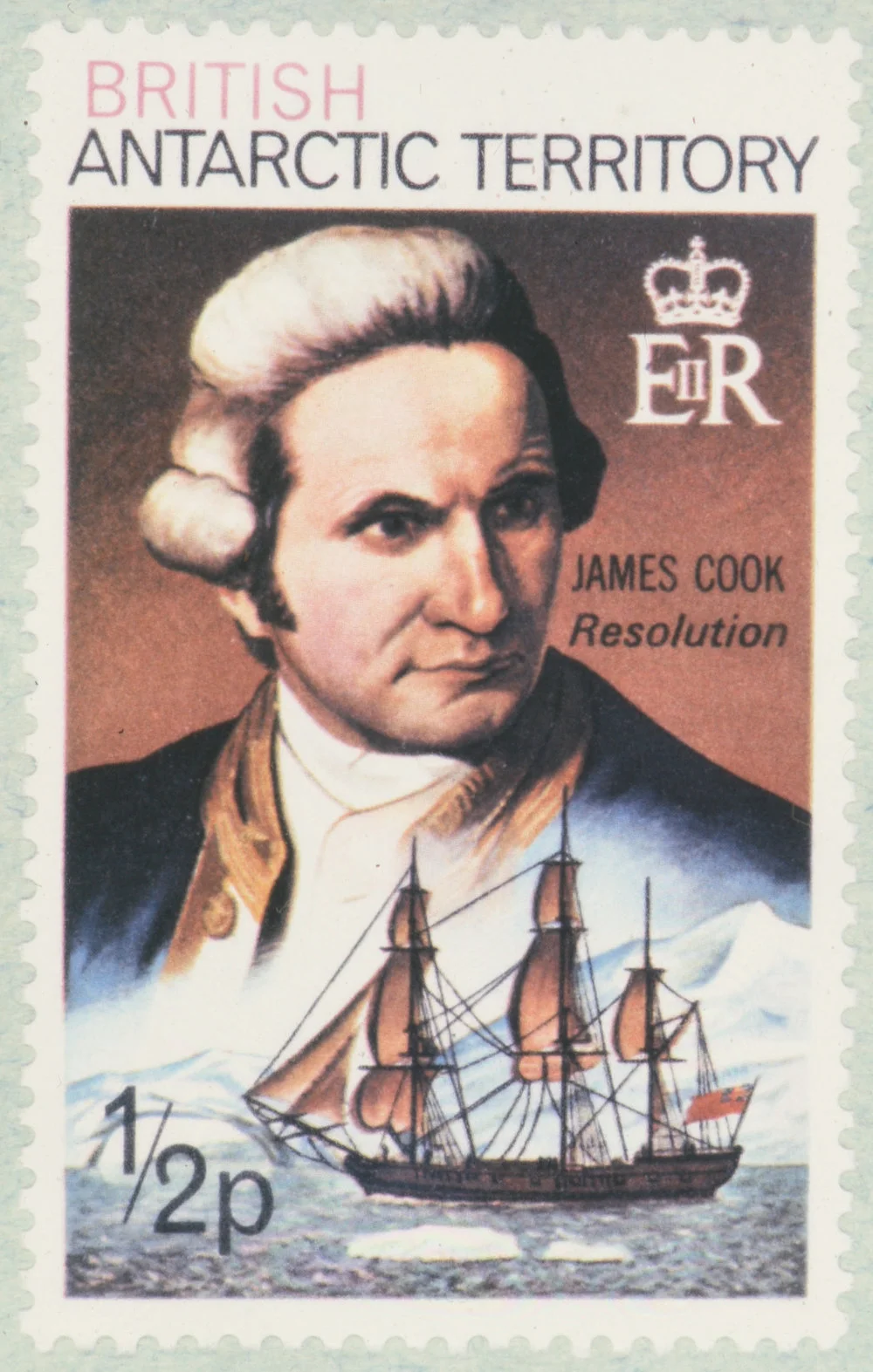 British Antarctic Territory Stamp 1/2p 1973