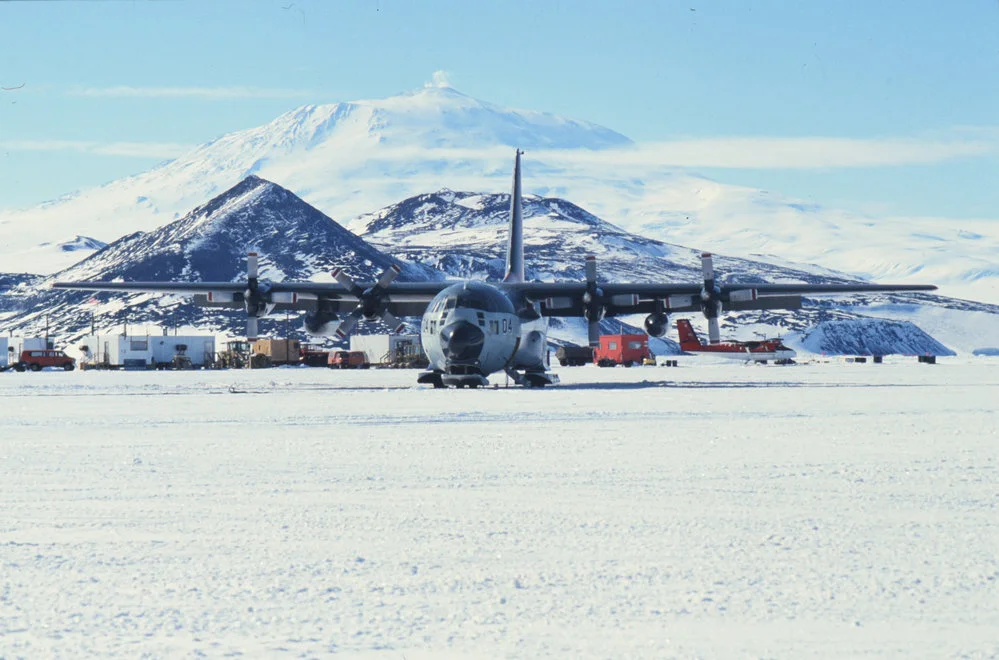 Hercules on McMurdo ice runway