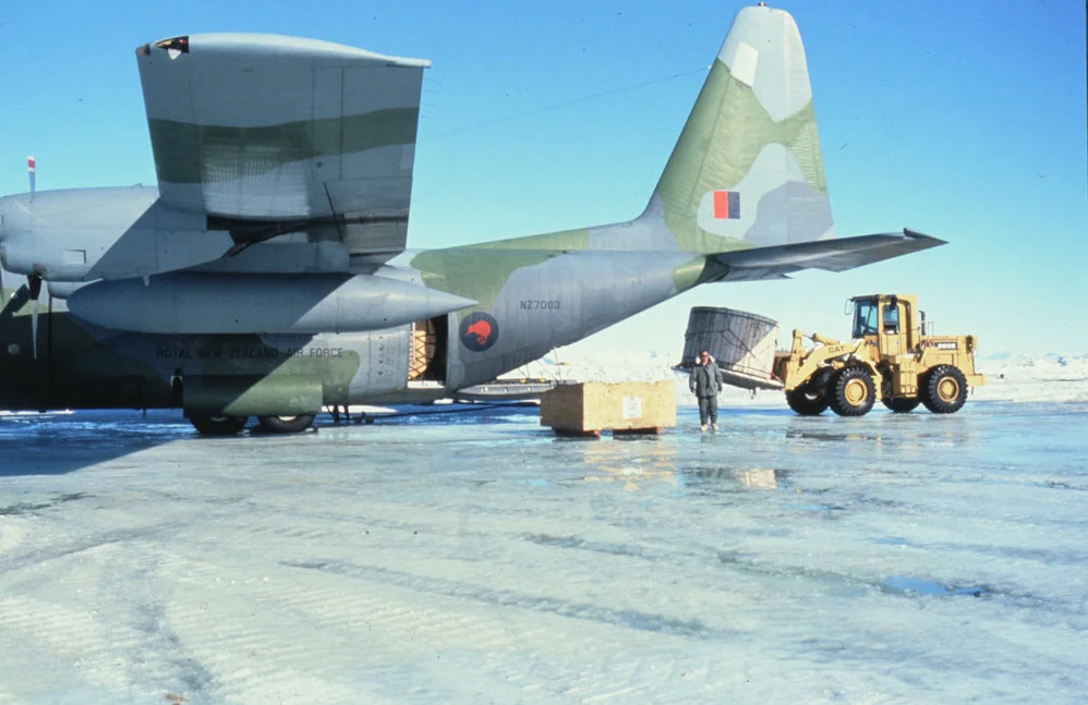 Unloading Hercules C-130