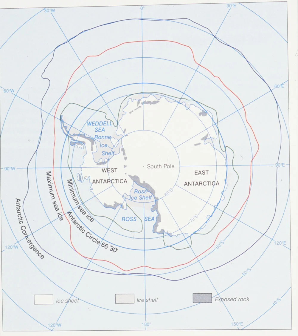 Antarctica Map