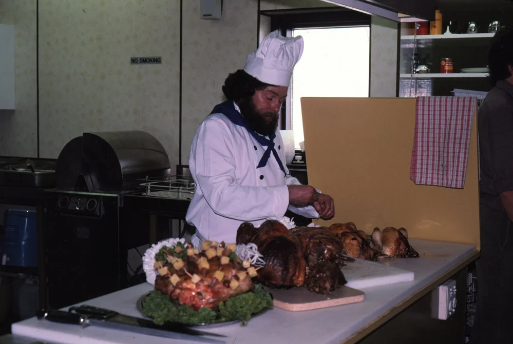 Chef Steve Mosley Preparing Christmas Dinner