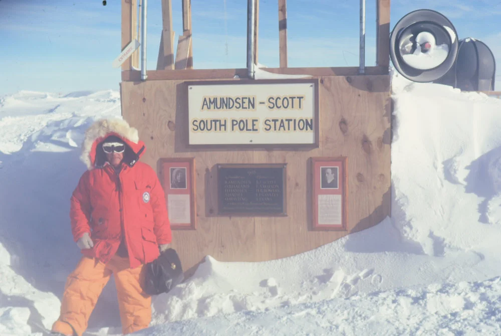 At the Amundsen-Scott South Pole Station