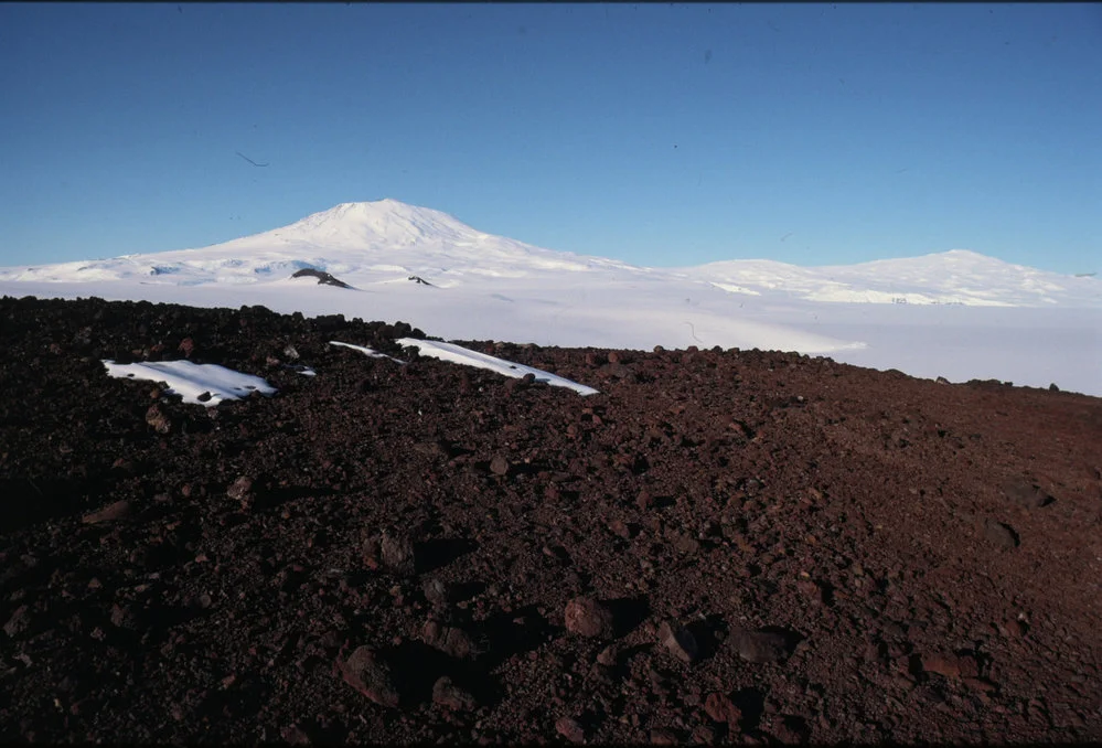 Mounts Erebus, Terra Nova, Terror from above ski field