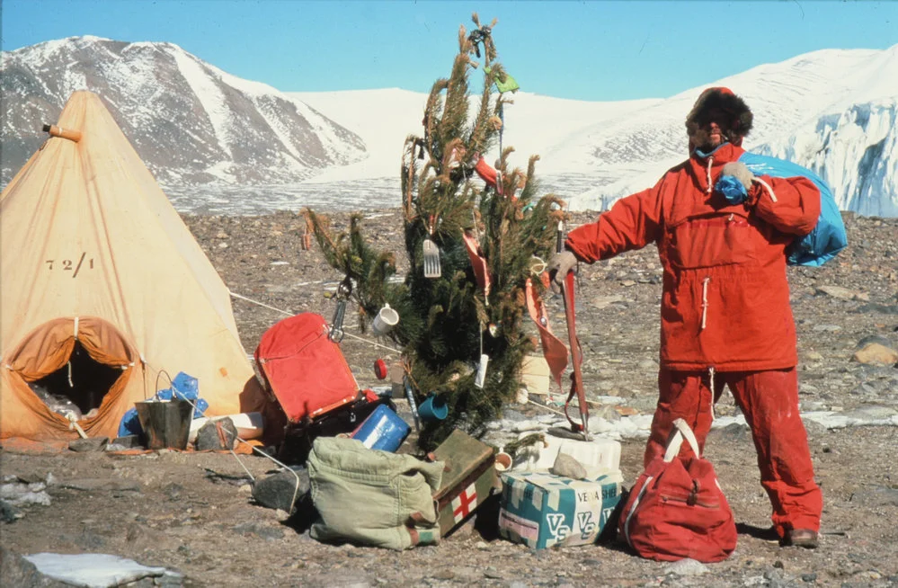 Christmas 1977 in Taylor Valley