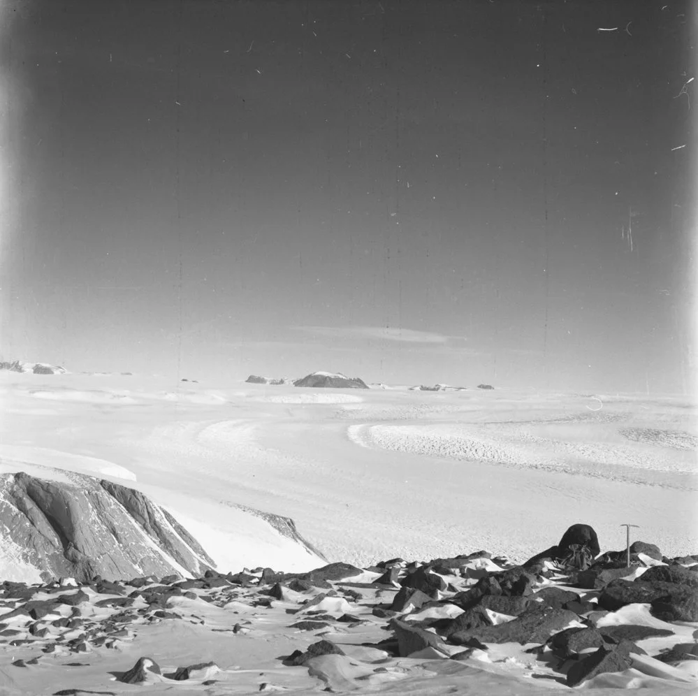 Mawson Glacier October, 1957