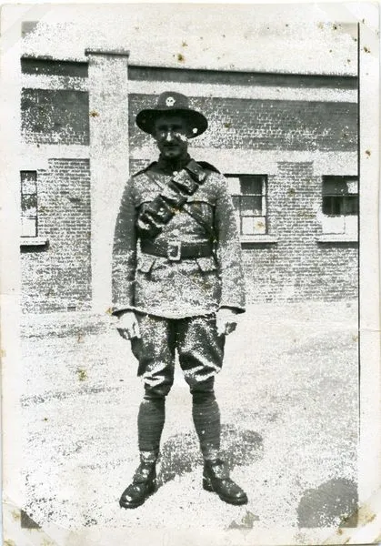 A. W. Trotter in military uniform