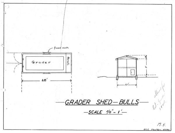Buildings: Grader Shed - Bulls