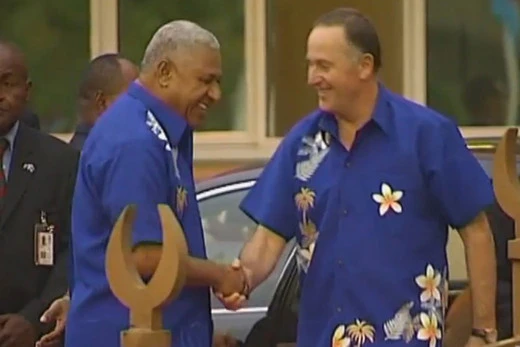 New Zealand's tense relationship with Fiji