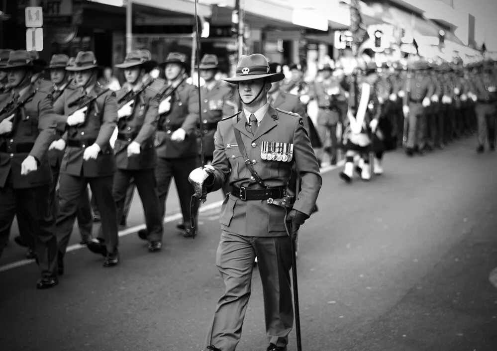 New Zealand Scottish Regiment Military Parade