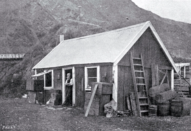 The original Waiau Ferry Hotel, North Canterbury