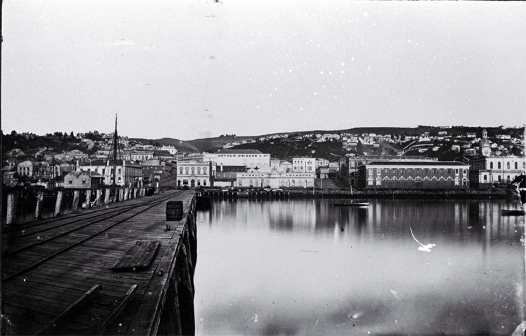 Jetty Street and wharf, Dunedin