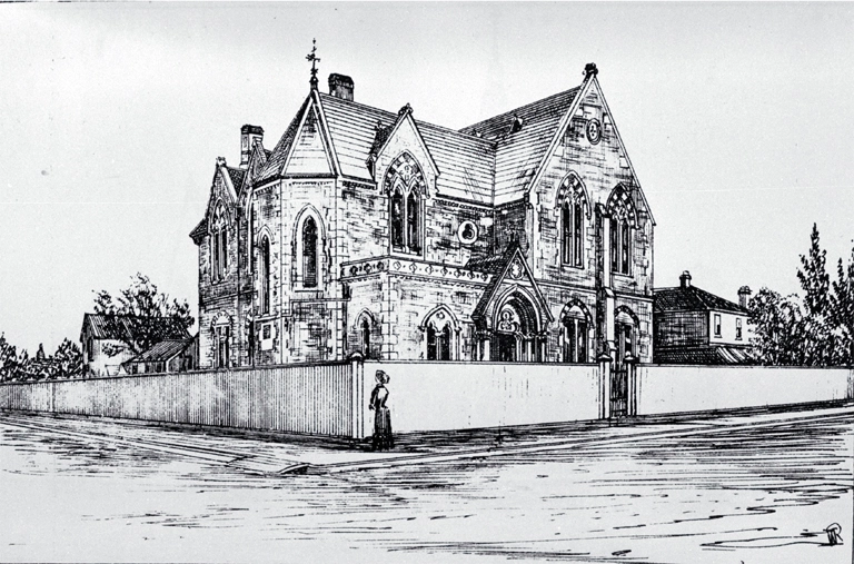 Girls' High School, corner of Montreal and Armagh Streets,Christchurch