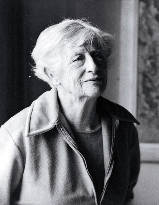 Ngaio Marsh in old age, one of the last to be taken of her