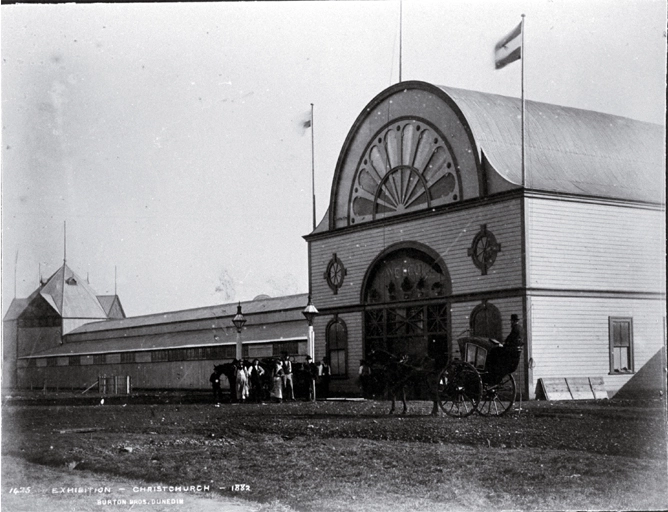 New Zealand International Exhibition, Hagley Park, Christchurch