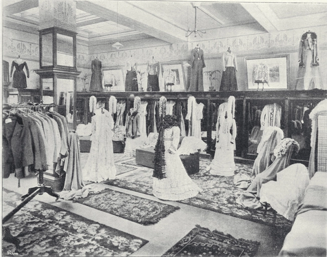 The mantle show room, Ballantynes, Cashel Street, Christchurch