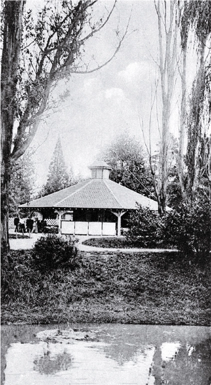 The tea kiosk at the Botanic Gardens, Christchurch