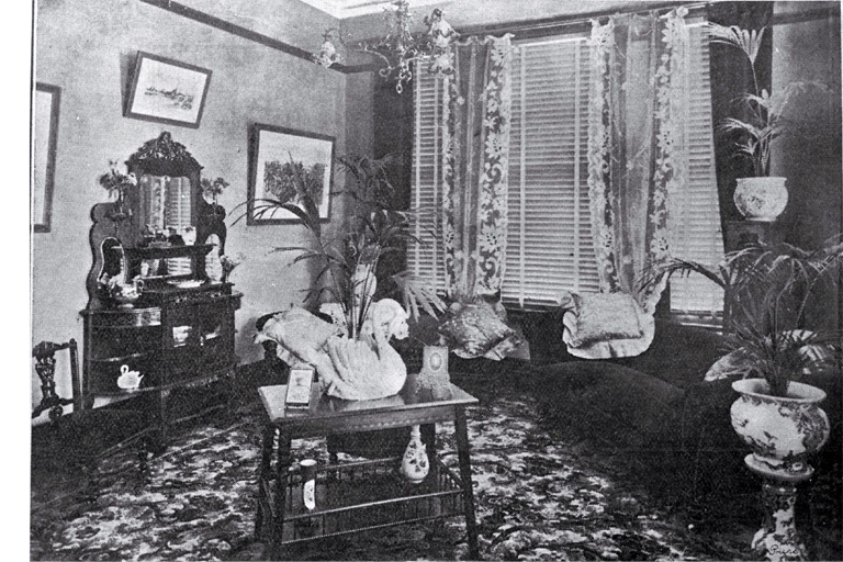 Ladies' drawing room, Clarendon Hotel, Christchurch