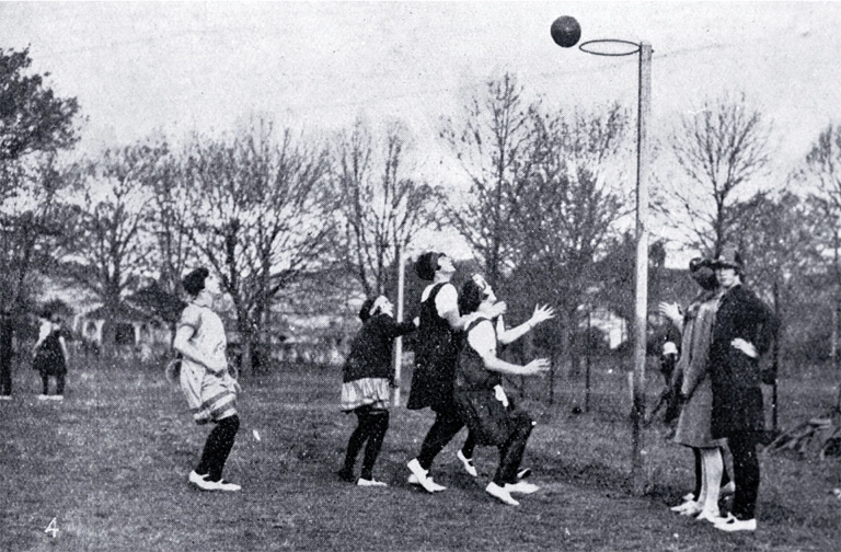 A shot at goal during a game featured at the Christchurch basketball tournament in South Hagley Park