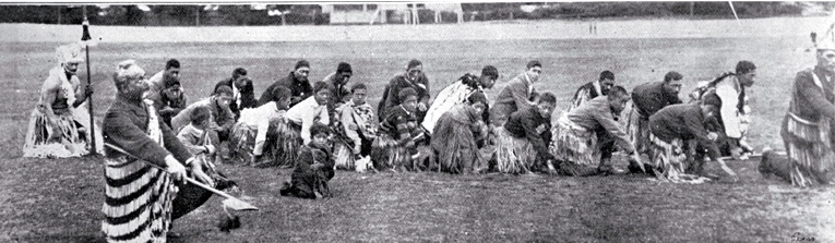 Maori carnival at Lancaster Park