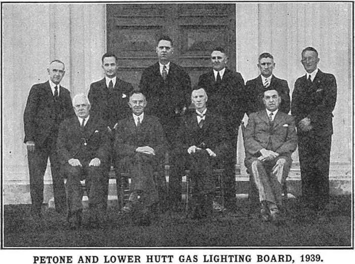 Petone and Lower Hutt Gas Lighting Board, 1939.