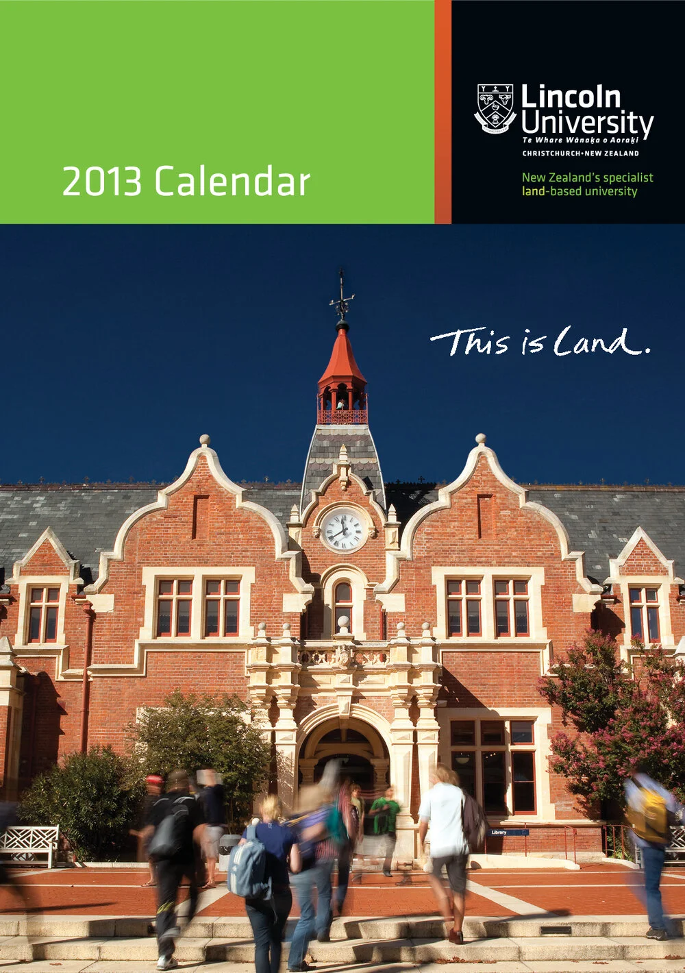 2013 Calendar Lincoln University