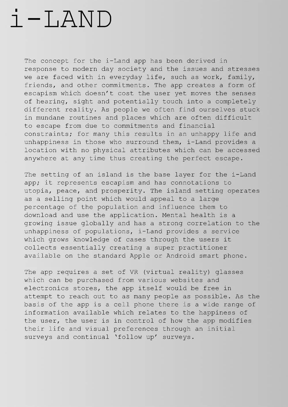 2017 iLand - Ricky Tattersfield