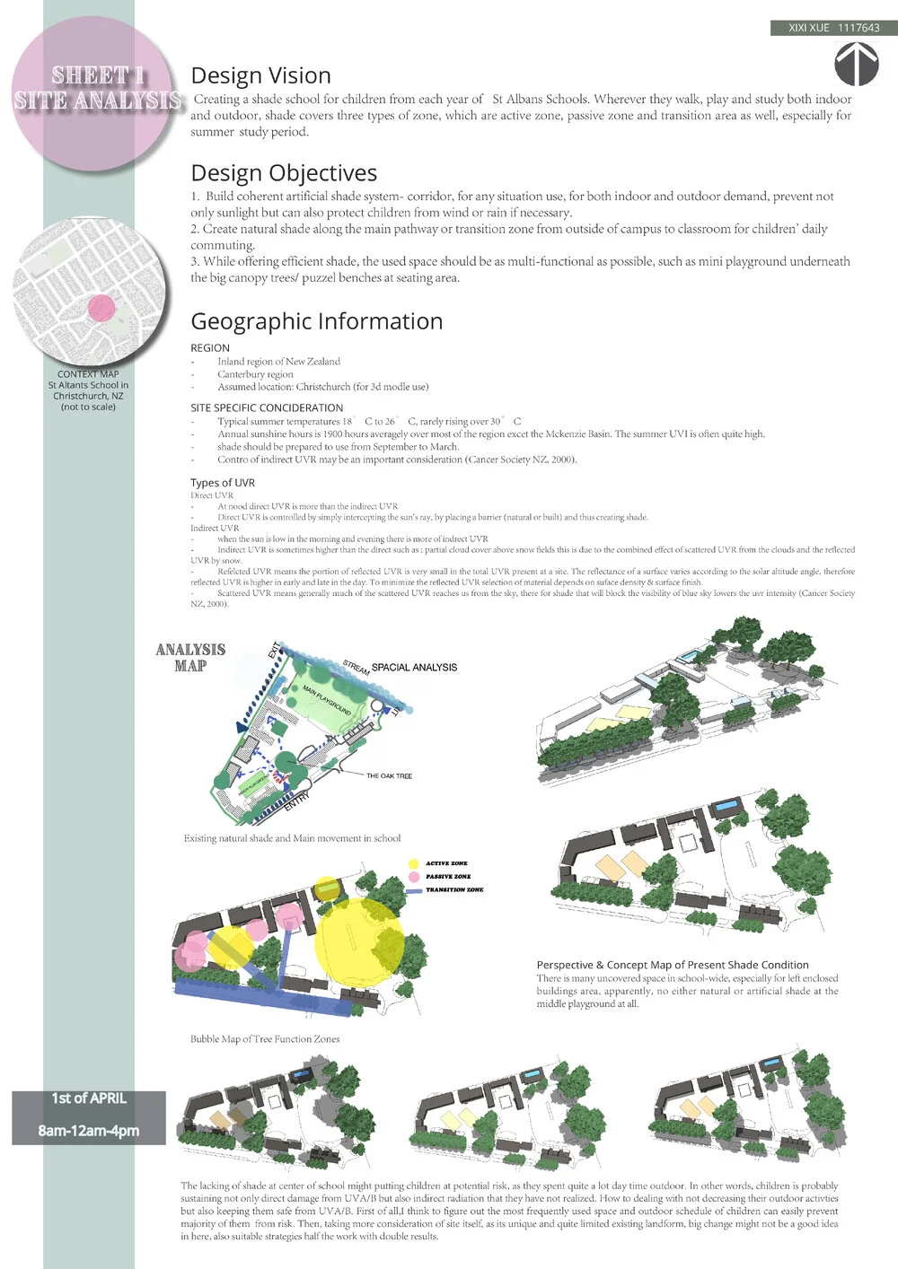 2018 - Application of shade guidelines to a public school - Xixi Xue