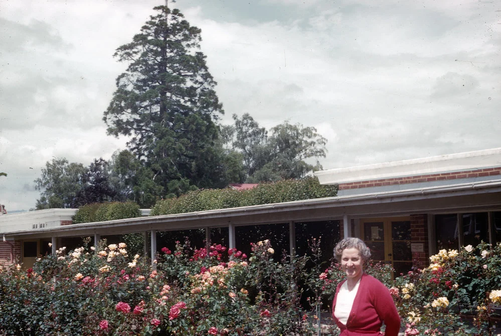 1960 Matron Lilburne in the Rose Garden