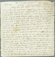 Letter: John King to Reverend Daniel Wilson, 15 February 1815