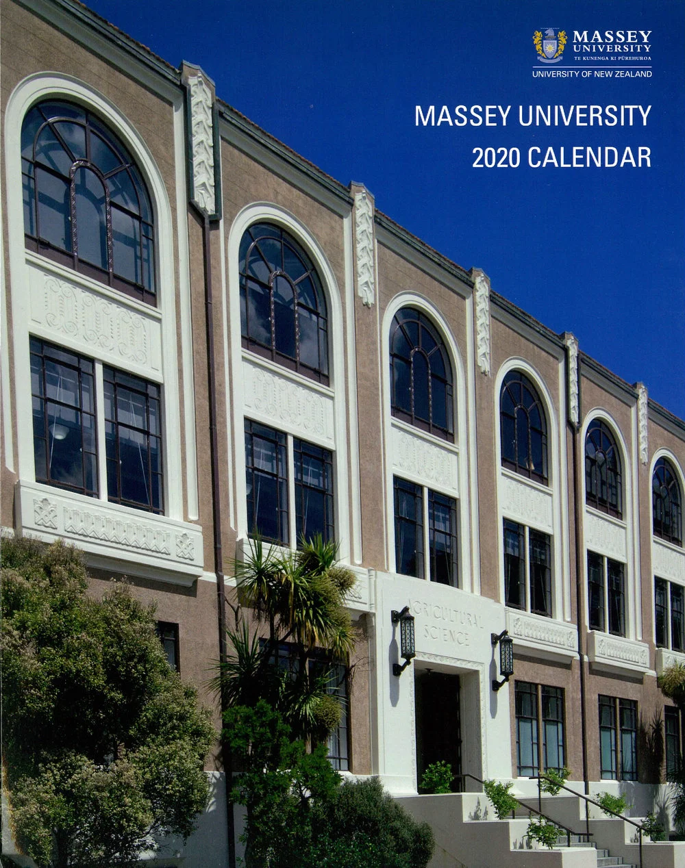 Massey University Calendar, 2020