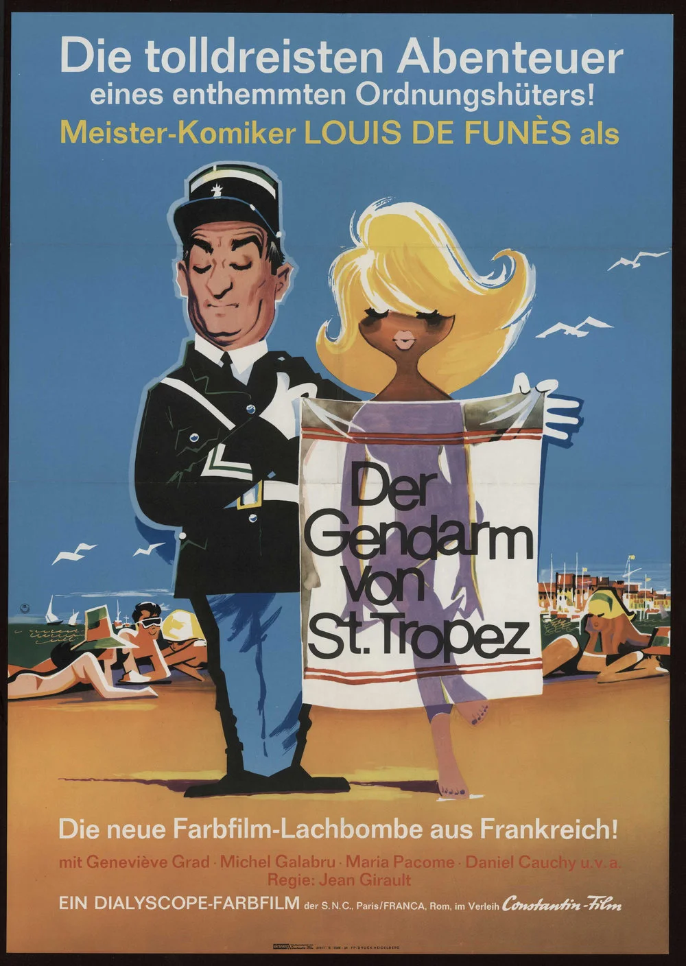 Der gendarm von St. Tropez (The troops of St. Tropez), 1964