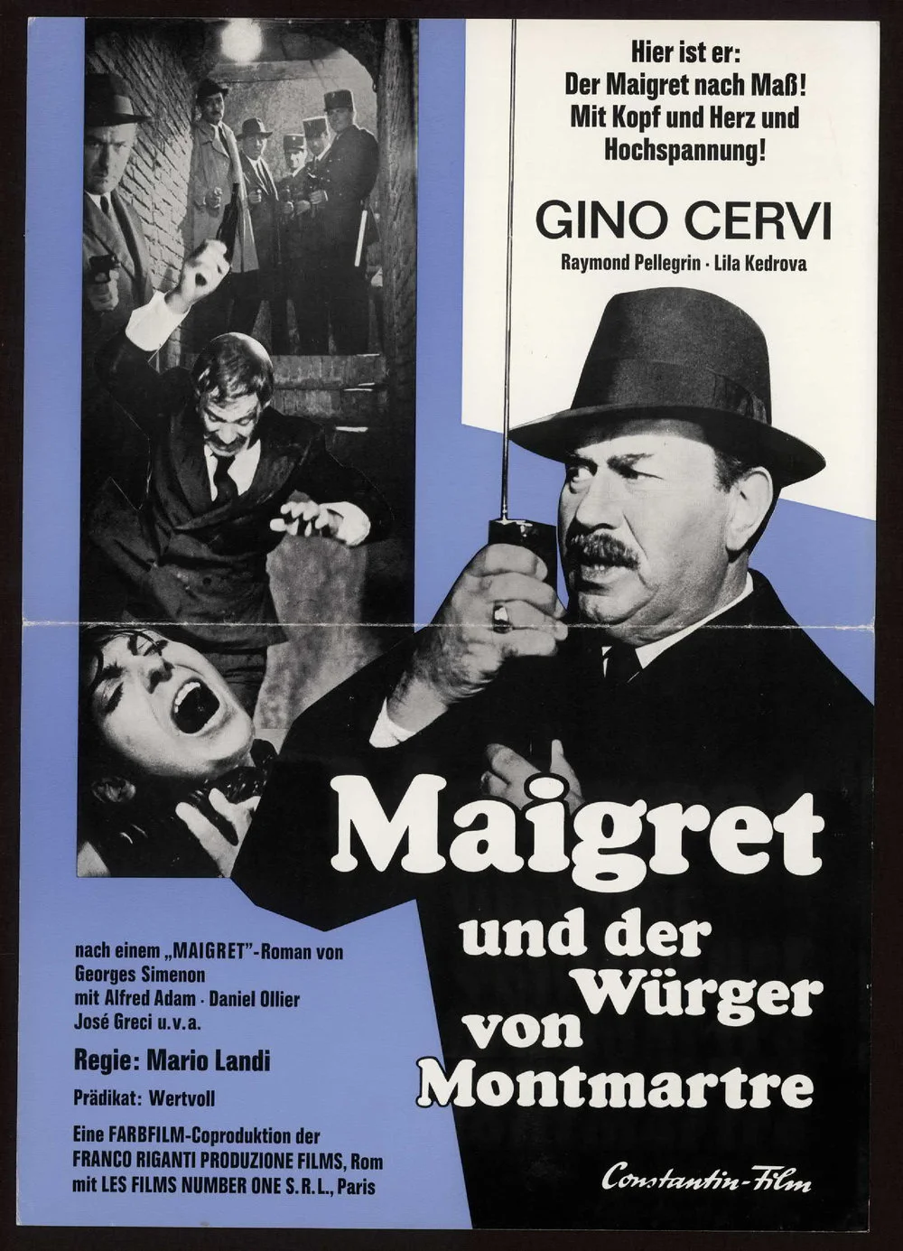 Maigret und der Würger von Montmartre, (Maigret and the Monmartre strangler), 1966