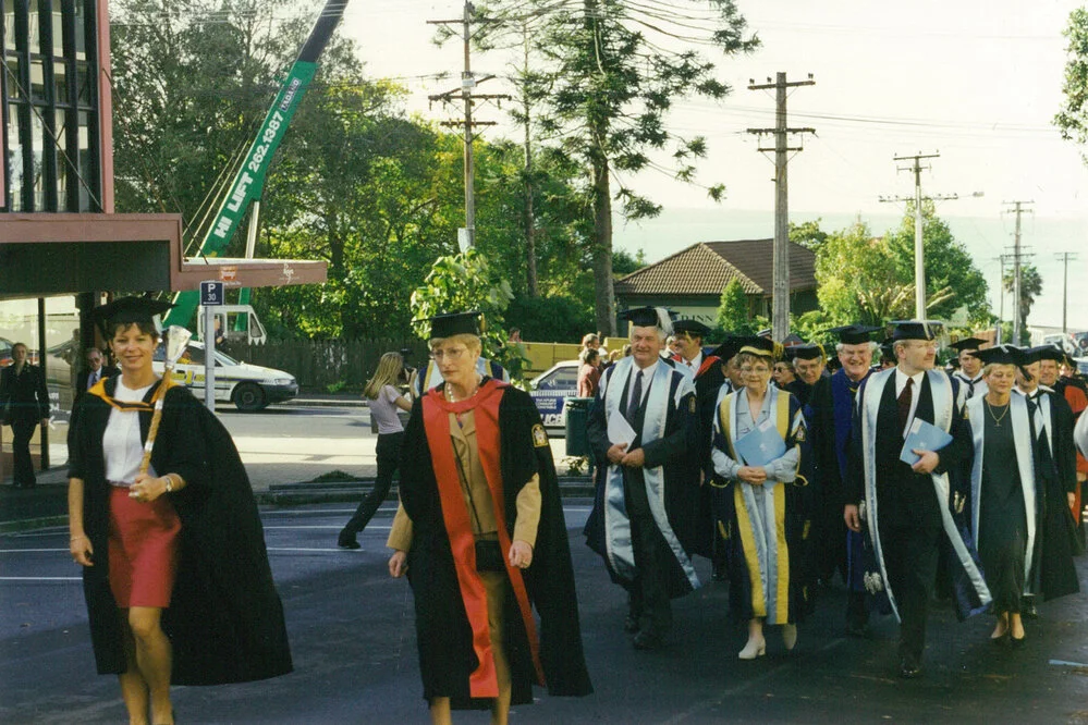 Albany graduation parade, May 1998