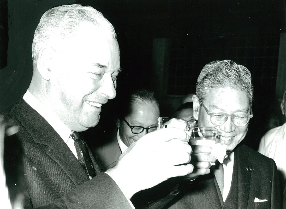 New Zealand Dairy Board. Prime Minister of Japan visit, 1963