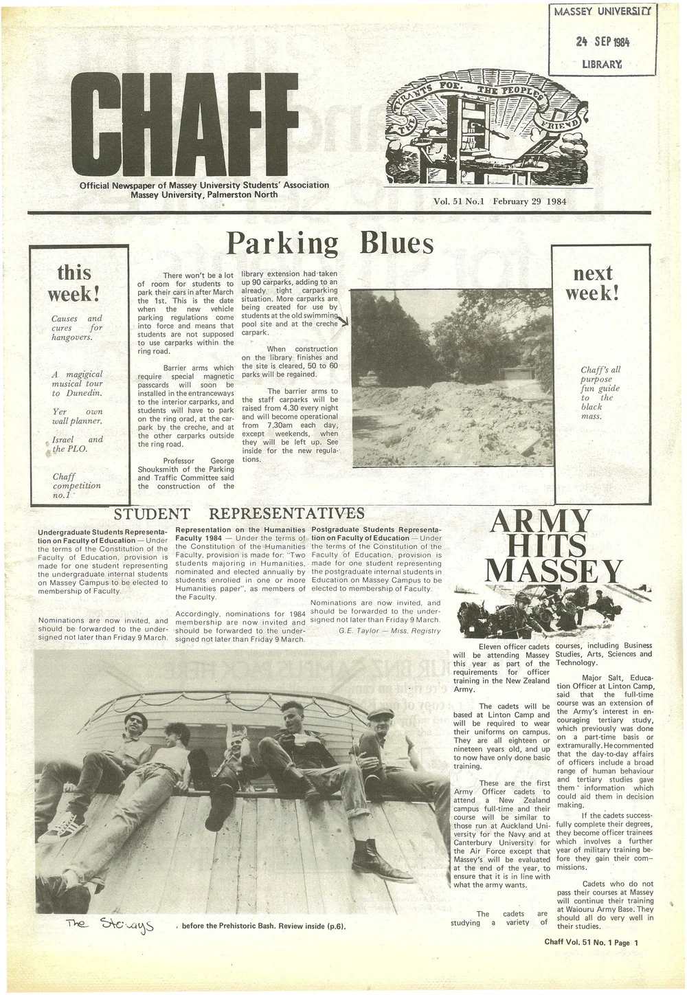 Chaff, 51(1), 1984-02-29