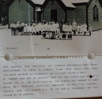 Lowburn Ferry School 1884