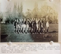 Lowburn School Football Team 1927