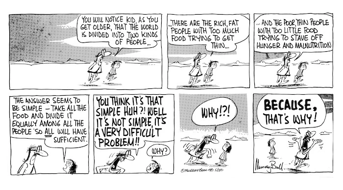 Ball, Murray Hone, 1939-2017:'You will notice kid, as you get older, that the world is divided into two kinds of people...' N.Z. Listener, 1981.