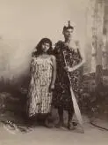 Maori and his wife, New Zealand, 1894 [picture]/