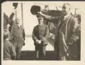 Mayor of Auckland, George Baildon, leading the cheers for Charles Kingsford Smith, Auckland, New Zealand, September 1928 [picture] /