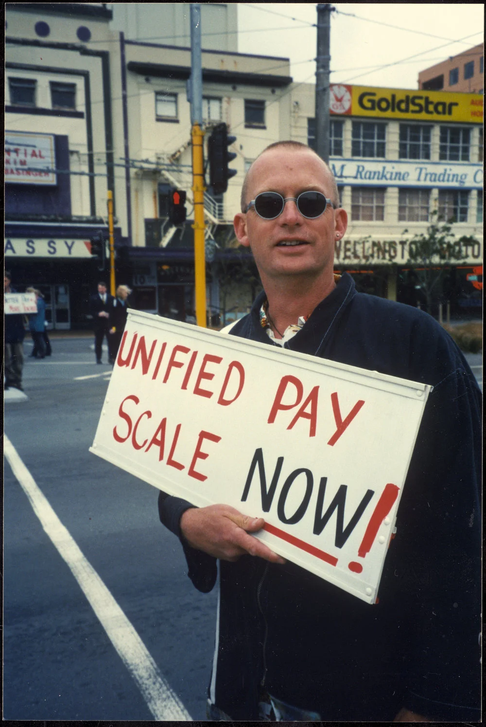 Garth Armstrong, Primary Pay Parity march