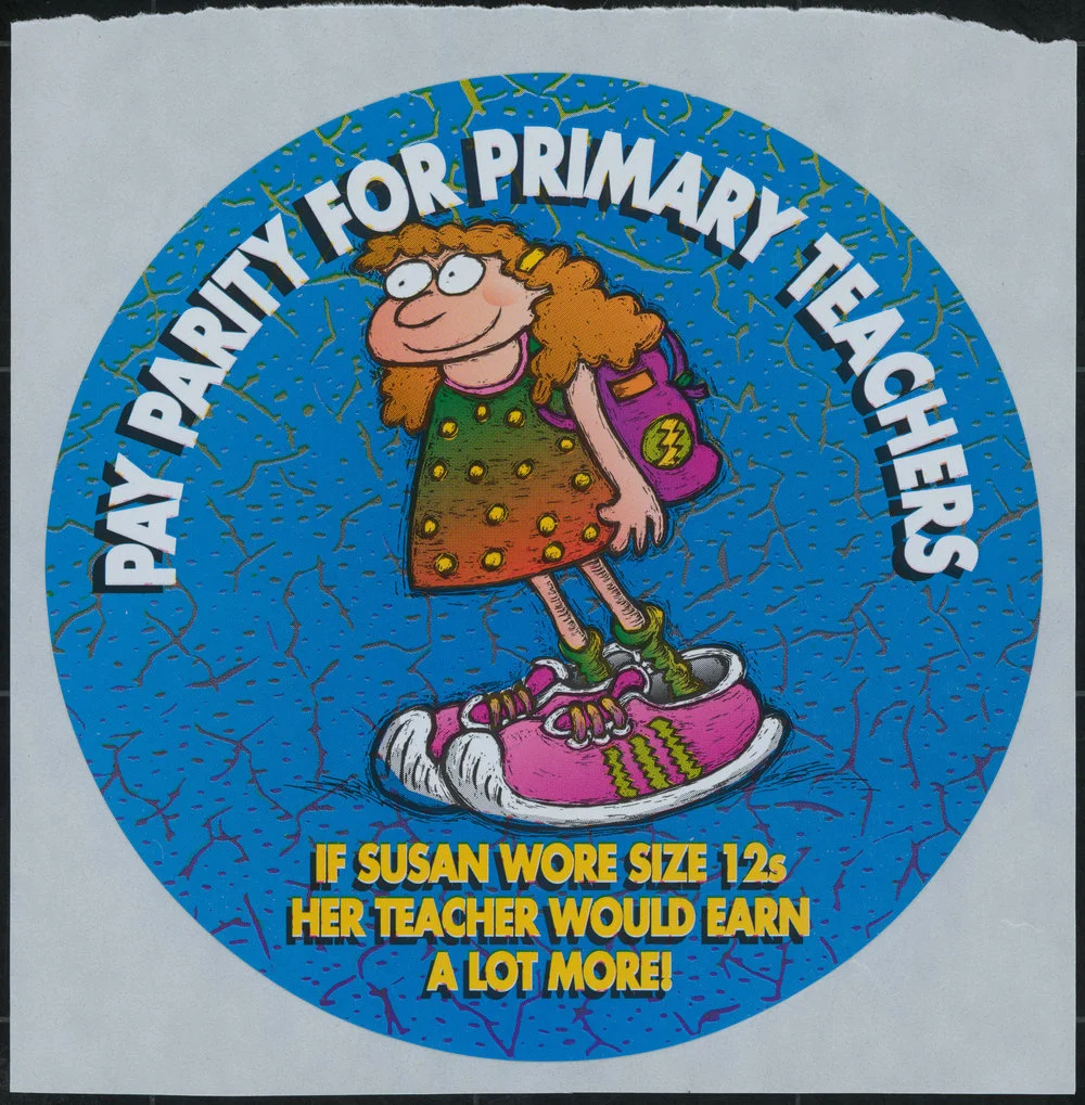 Pay Parity for Primary Teachers sticker