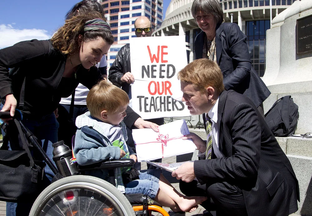 Special education petition presented at Parliament