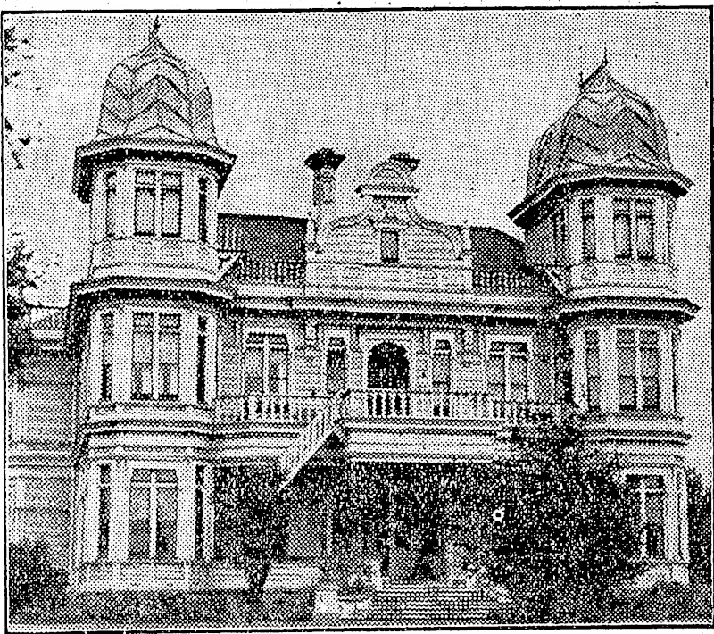 ONCE THE STATELY MANSION of the late Allan McLean, "Holly Lea," Christchurch, under the terms of his will, is now a luxurious retreat for indigent gentlewomen. (NZ Truth, 10 May 1928)