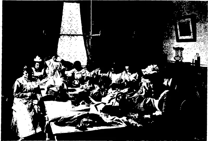 THE SEWING ROOM: DRESSMAKER. AND MACHINIST WITH GIRLS (Otago Witness, 28 September 1904)